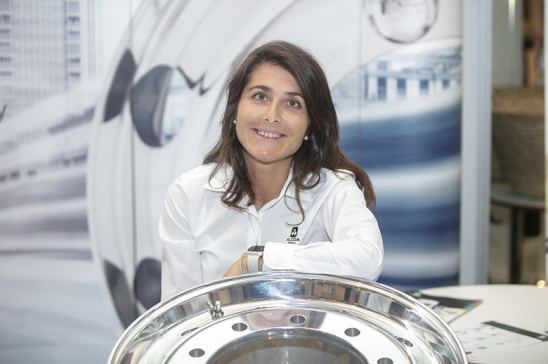 Almudena Sánchez, jefa de ventas de Howmet Wheel Systems