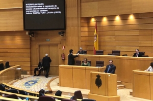 Intervención de José Luis Ábalos en el Senado