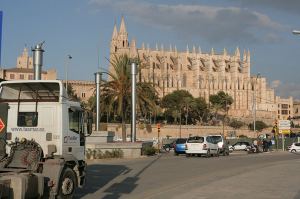 Camión en Palma de Mallorca