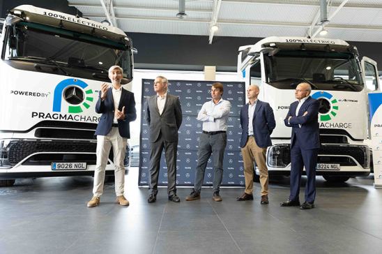 Entrega Mercedes-Benz Trucks eActros 600 eléctricos 
