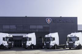 TXT incorpora cuatro camiones Scania Super con contrato de mantenimiento integral