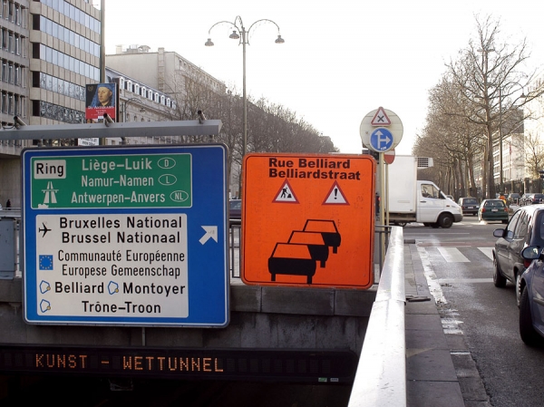 Túnel en Bruselas