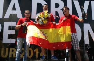 Pablo Ríos Martínez, ganador de la final española del Campeonato Europeo de Jóvenes Conductores