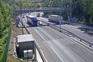 Carretera con parches