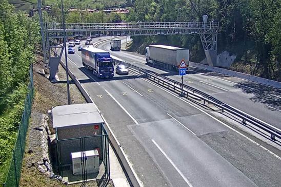 Carretera con parches