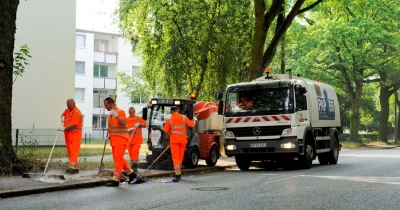 Barradora de Stadtreinigung Hamburg