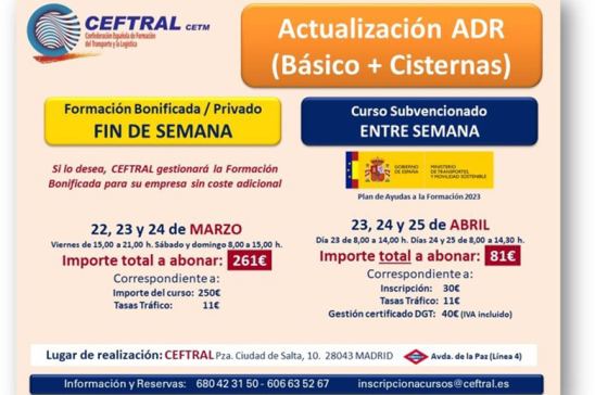 Cursos CEFTRAL de ADR