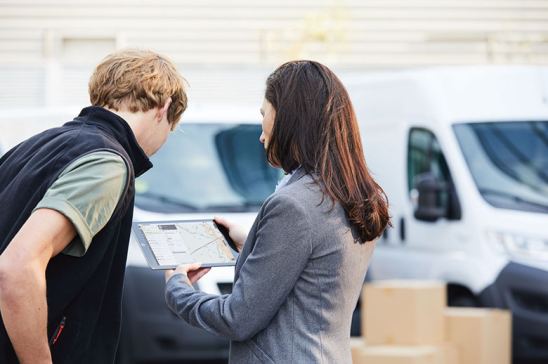 Digitalización de flotas Webfleet