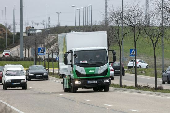 camión eléctrico de reparto Avia