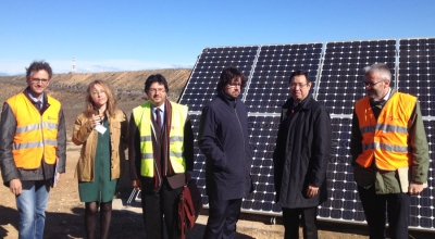 Inauguración de la planta fotovoltaica
