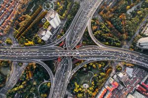 Cruce de autopistas