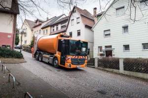 Camión de AWS Abfallwirtschaft Stuttgart