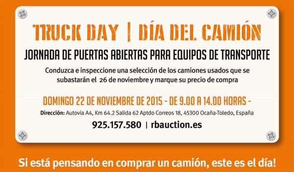 Ritchie Bros. celebra el &quot;Día del Camión&quot;