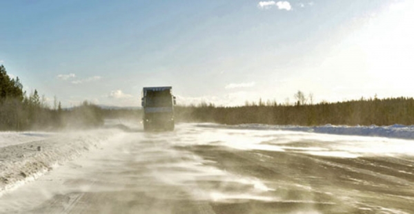 Carretera en invierno