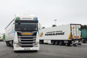 Camiones Scania de Transportes Central Pombalense