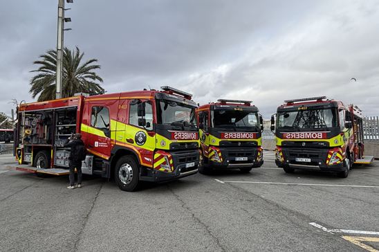Nuevos Volvo FMX autobomba