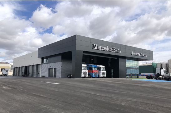 Concesionario de vehículo industrial