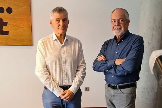 Pedro Díaz y Manuel Pérezcarro, de FROET