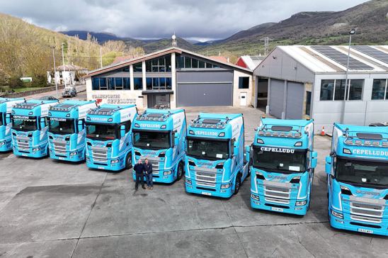 Cepelludo confía por primera vez en Scania