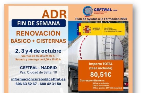 Ceftral organiza un curso de renovación ADR