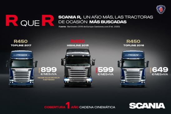 Campaña seminuevos de Scania