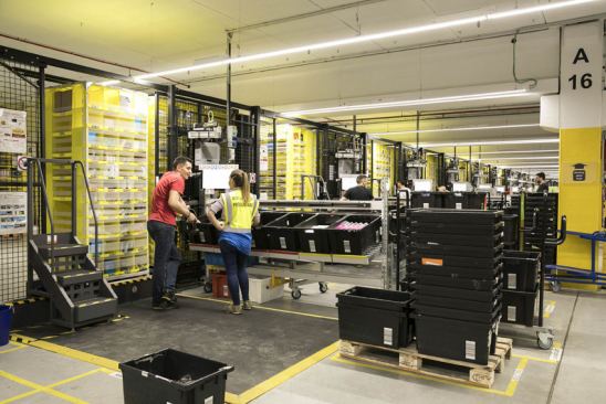 Trabajadores de Amazon