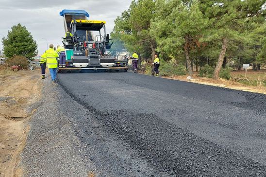 Asfaltado de autopista