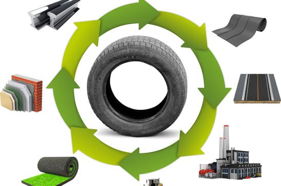 Neumático reciclado