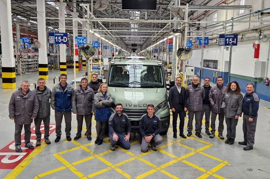 Galardón para la planta de Iveco en Valladolid