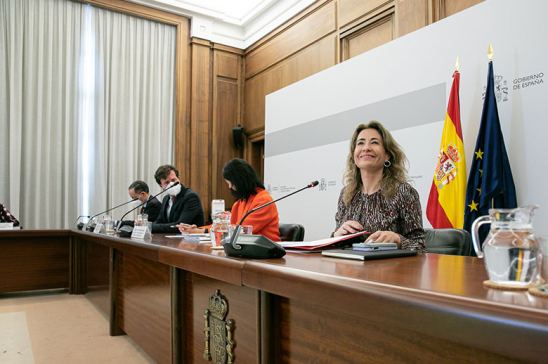 Raquel Sánchez, ministra de Transportes