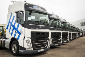 Camiones Volvo de Transcodegasa