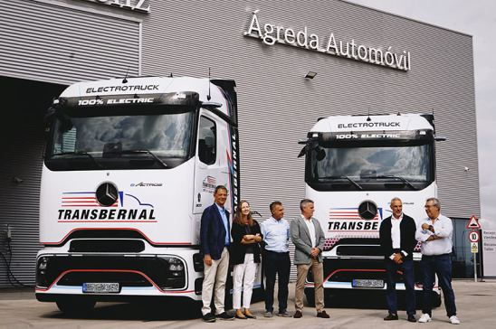 TransBernal confía en los Mercedes-Benz eActros