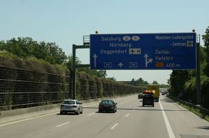 Carretera alemana sin camiones