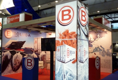 Stand de Boluda Lines en Conxemar