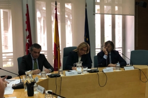 Reunión con la consejera de Transportes, Vivienda e Infraestructuras de la Comunidad de Madrid