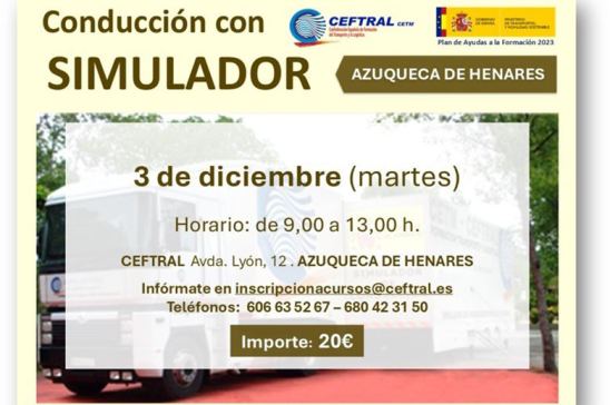 Curso CEFTRAL de conducción con simulador