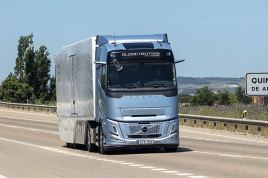 Llega el camión Volvo con etiqueta  ECO