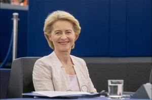 Ursula Von der Leyen, presidenta de la Comisión Europea