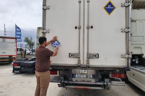 Parte trasera de camión