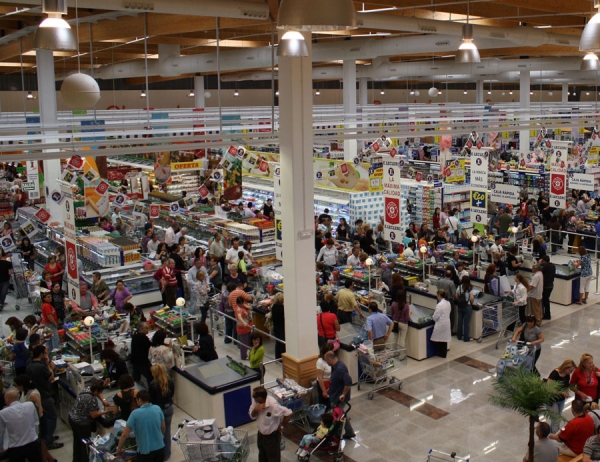 Imagen de un supermercado