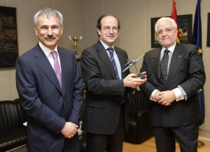 Manuel Ameijeiras, Daniel Calleja y Pablo Olmeda