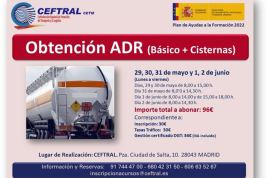 Curso CEFTRAL obtención ADR