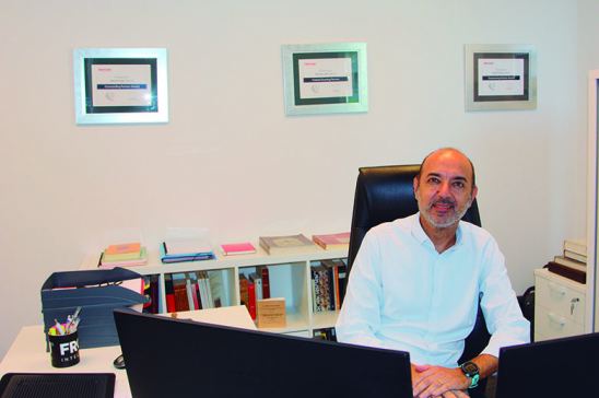 Eduardo de Antonio, responsable regional  de Frotcom España