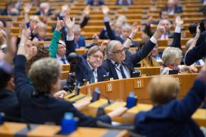 Votación en el Parlamento Europeo