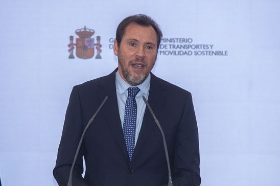 Óscar Puente, ministro de Transportes