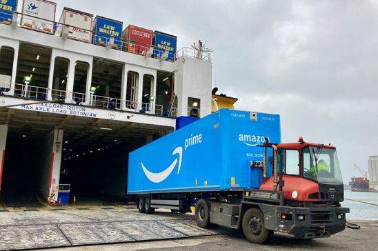 Amazon Sea en el Puerto de Barcelona