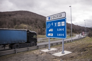 Peaje para camiones en Guipúzcoa