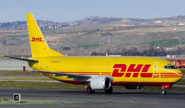 Avión de DHL