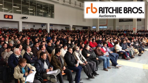 Participantes en una subasta de Ritchie Bros