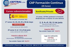 Cursos CAP de CEFTRAL